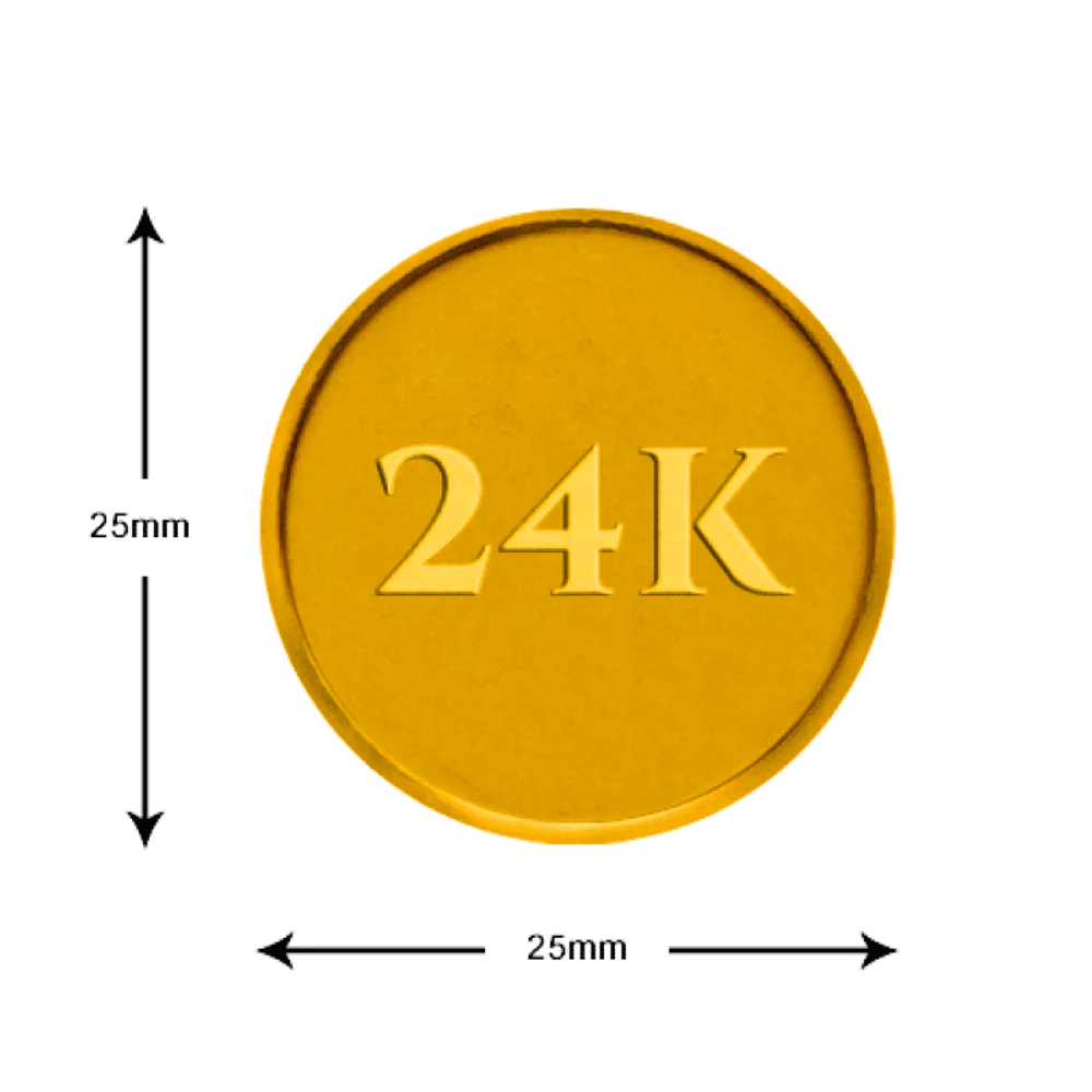 10 Gm, 24kt (995) Gold Coin - Image 4