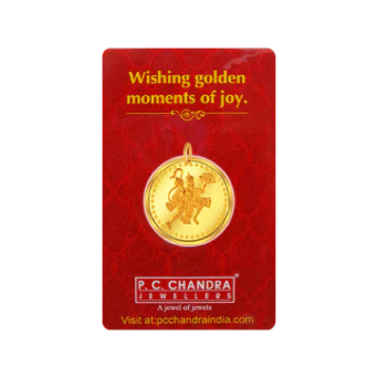 10 Gm Lord Hanuman Coin Pendant - Image 2