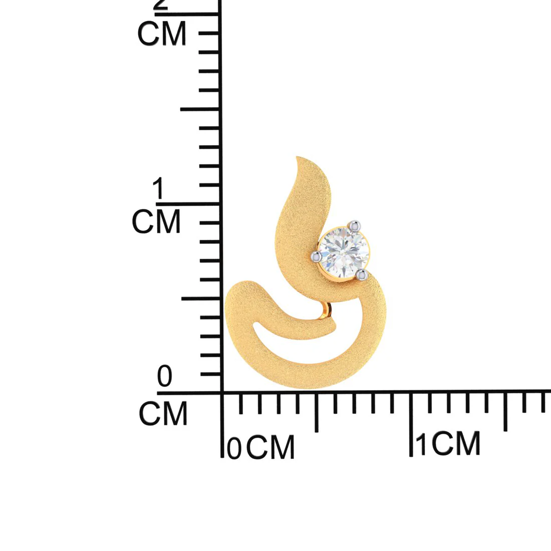 14k Dia Style 14k Gold And American Diamond Earnings - Image 4