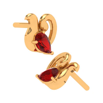 14k Gold Ear Stud For Everyday Wear - Image 5