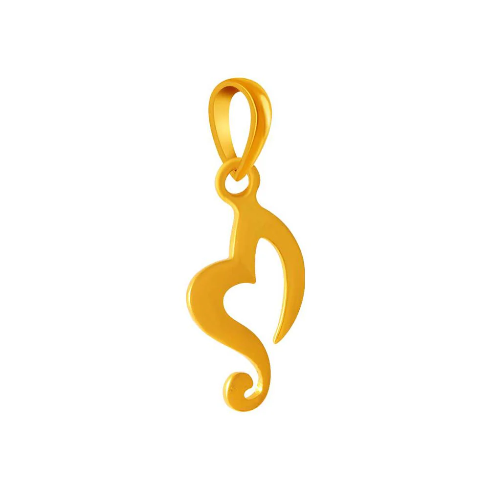 14k Gold Minimalist Heart Shape Pendant - Image 2