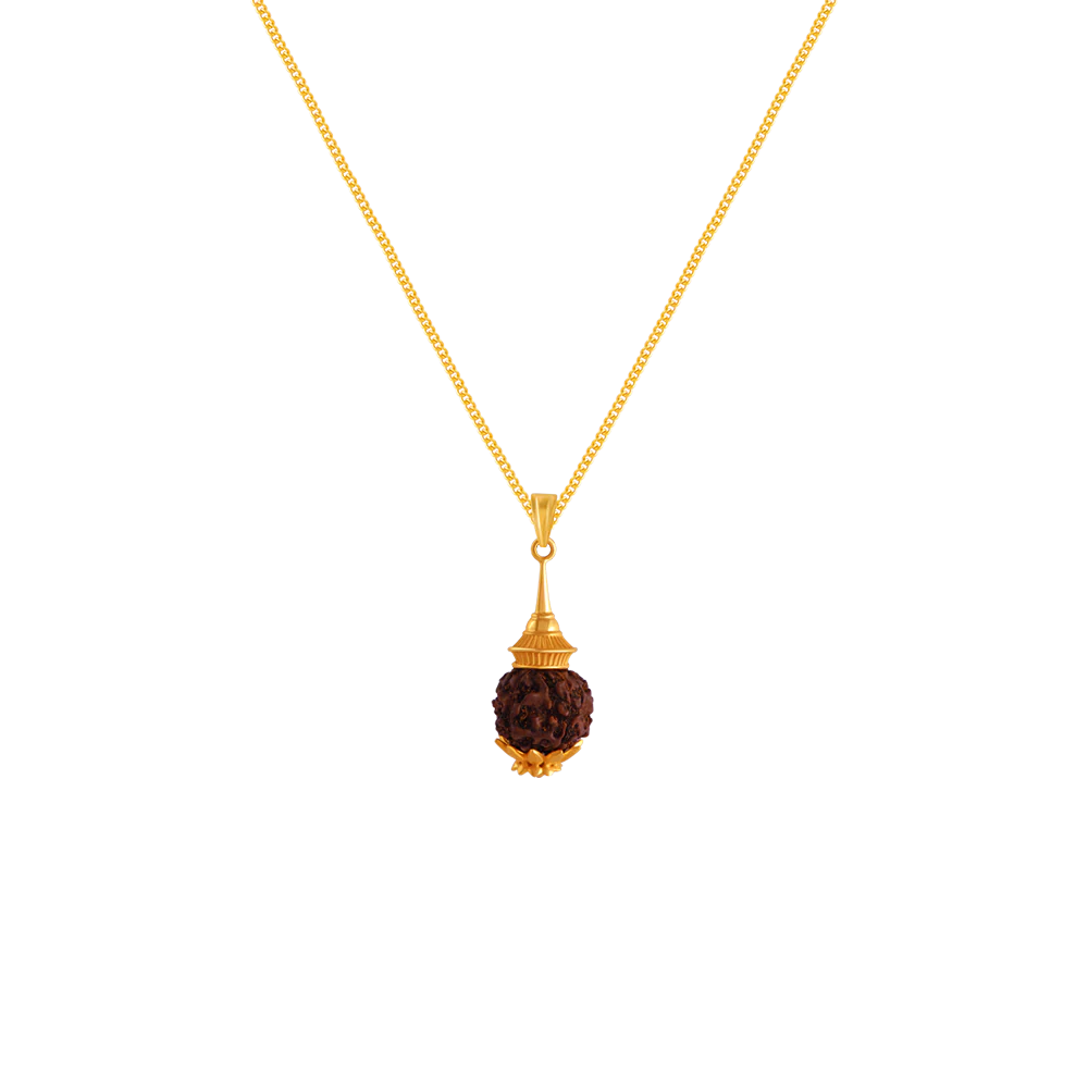 14k Gold Pendant Round From Amazea Collection For You