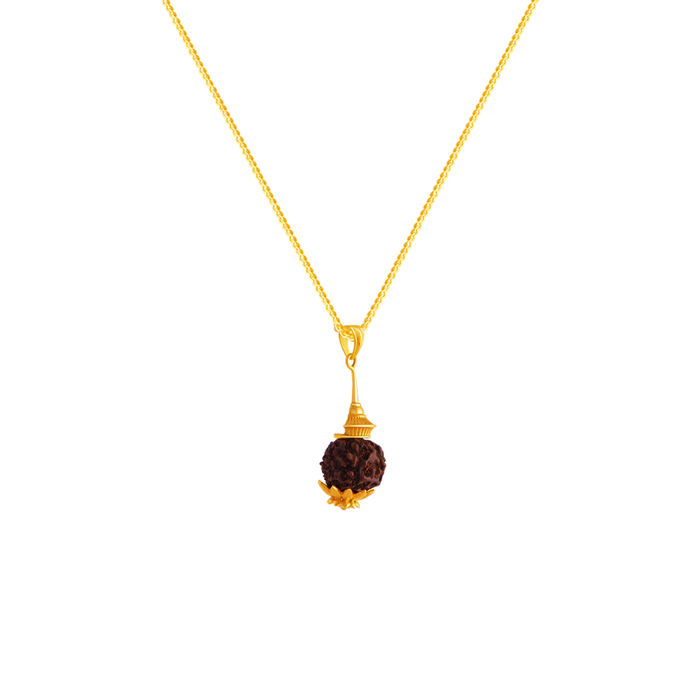 14k Gold Pendant Round From Amazea Collection For You - Image 2
