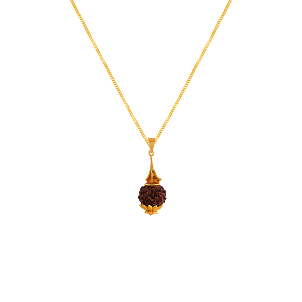 14k Gold Pendant Round From Amazea Collection For You - Image 4