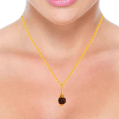 14k Gold Pendant Round From Amazea Collection For You - Image 5