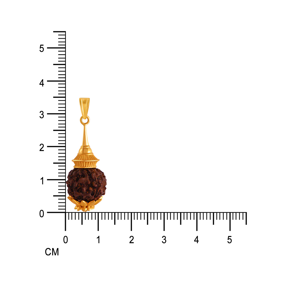 14k Gold Pendant Round From Amazea Collection For You - Image 6