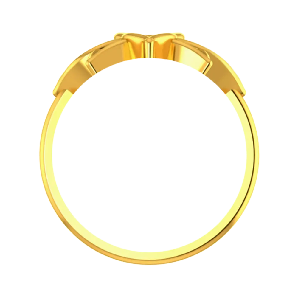 14k Gold Ring With Intricate Design From Amazea Collection - Image 4