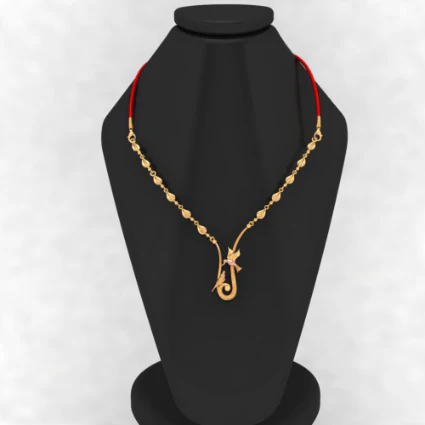 14k Intricately Crafted Gold Necklace Design - Image 6