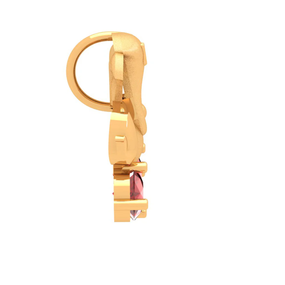 14k Lord Ganesha Gold Pendant From Online Exclusive - Image 3