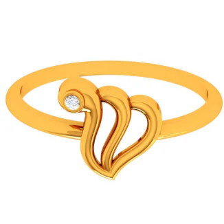 14k Speculative Yellow Gold Single Stone Ring - Image 4