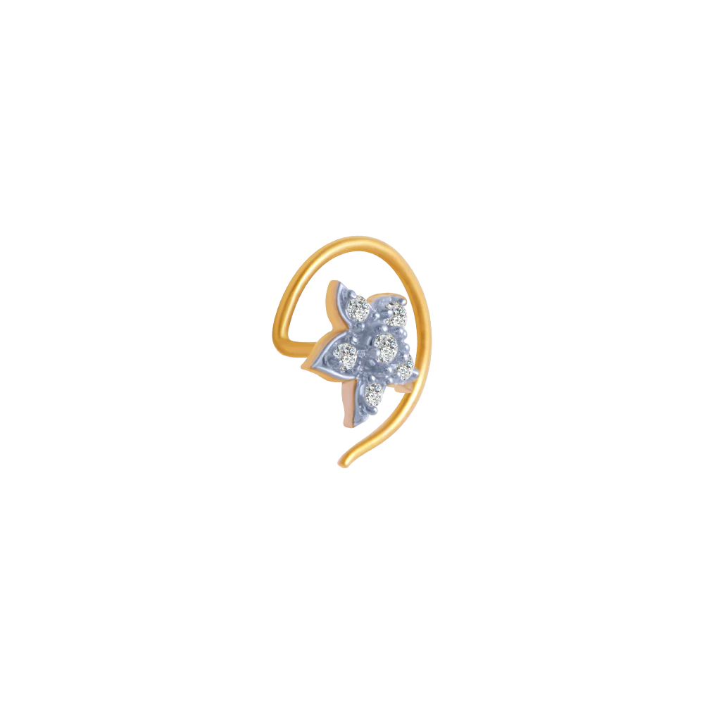 14k Starry Gold Nose Ring From Online Exclusive - Image 2