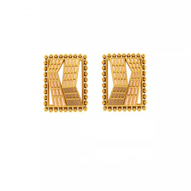 14KT (585) Yellow Gold Earrings For Women
