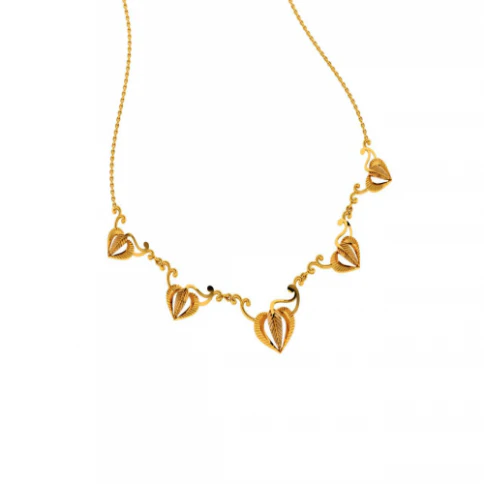 14KT (585) Yellow Gold Necklace For Women - Image 3