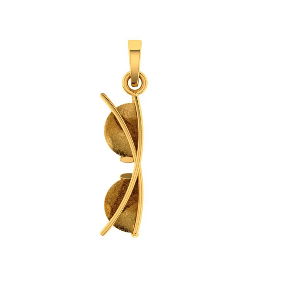 14KT (585) Yellow Gold Pendant For Woman
