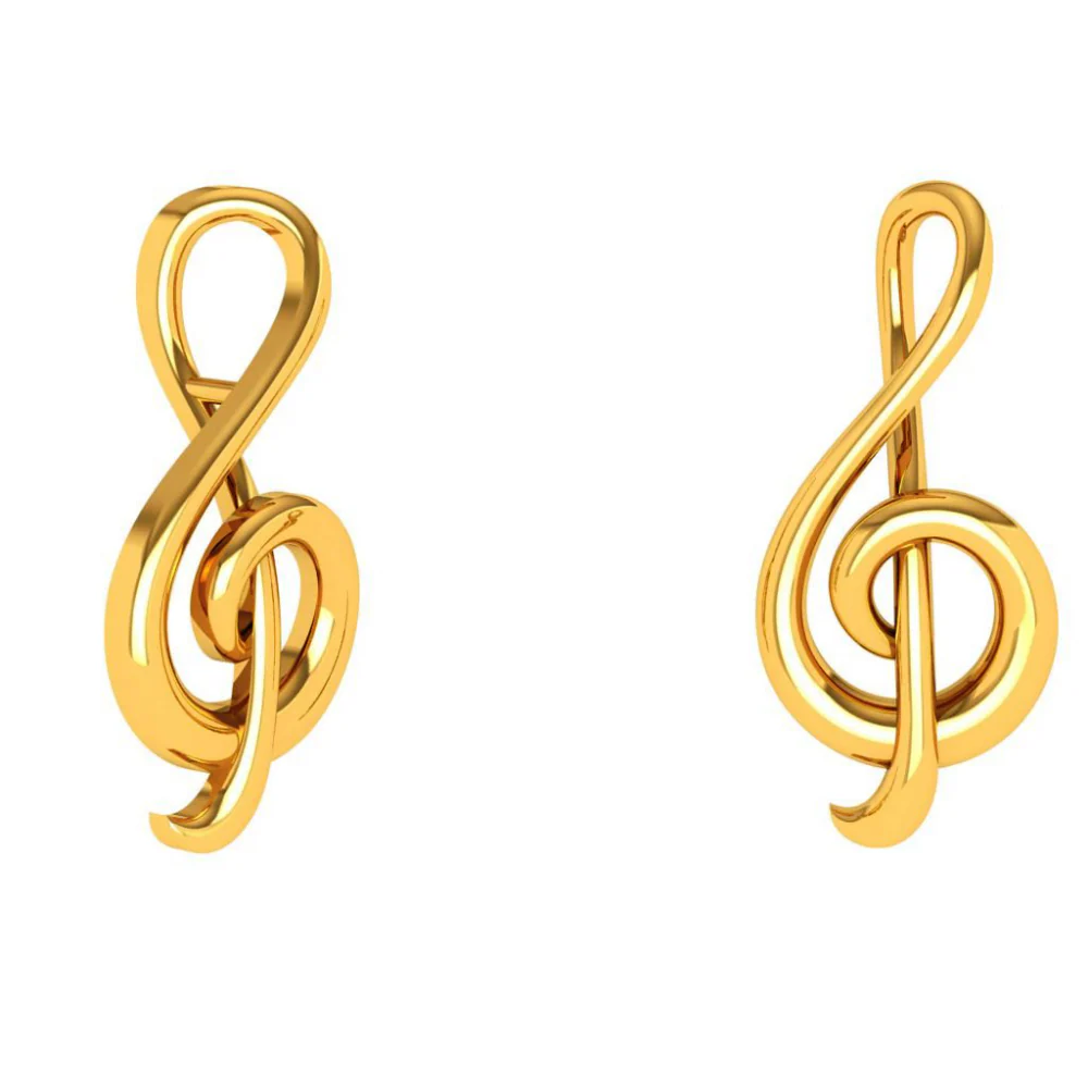14KT (585) Yellow Gold Pendant For Woman - Image 2