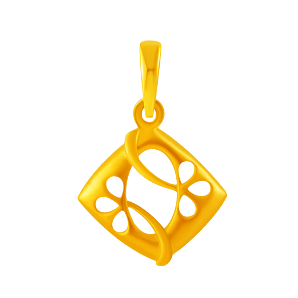 14KT (585) Yellow Gold Pendant For Women