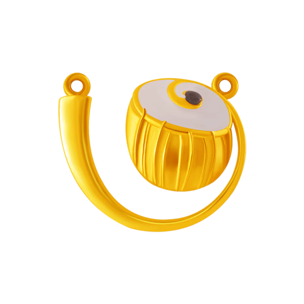 14KT (585) Yellow Gold Pendant For Women