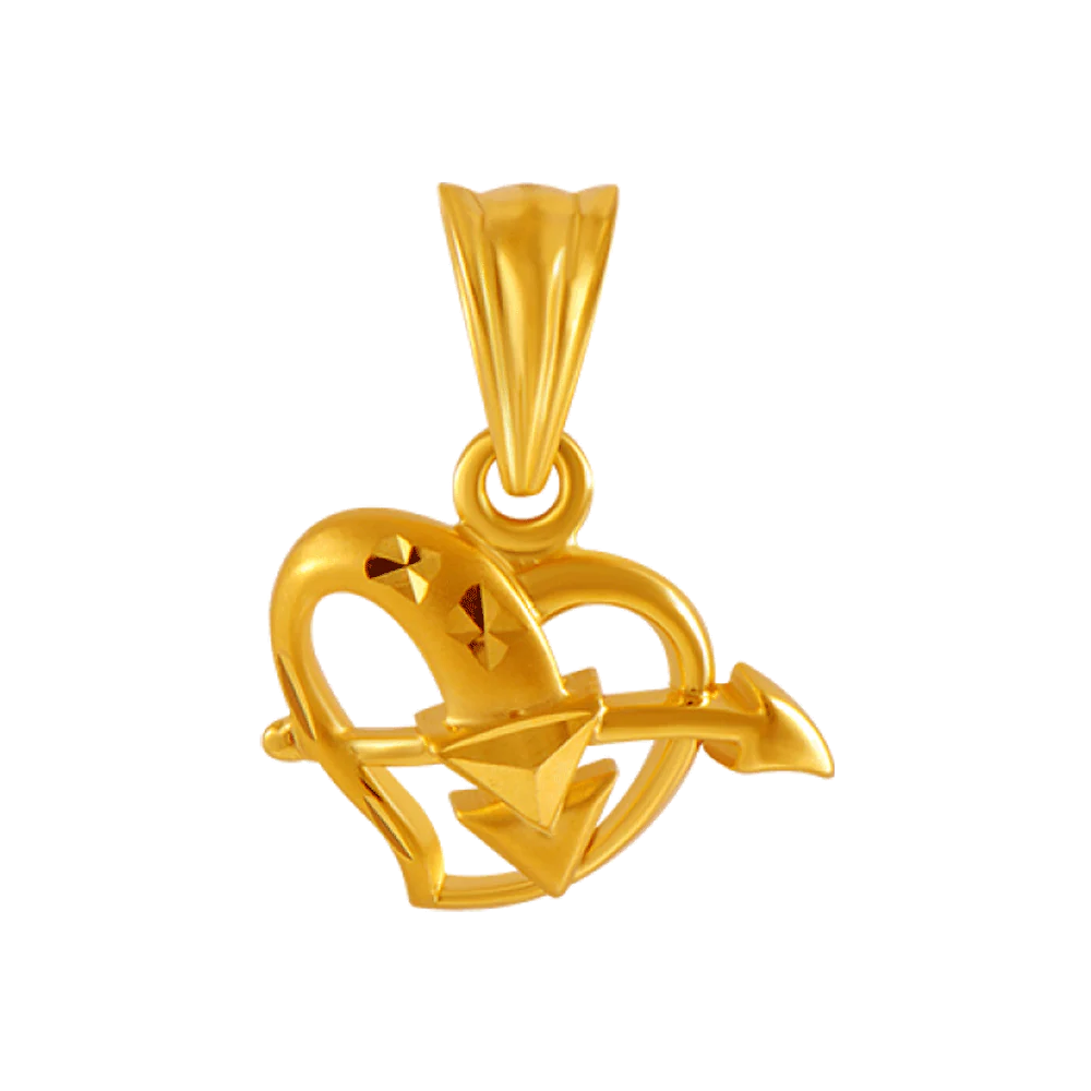 14KT (585) Yellow Gold Pendant For Women