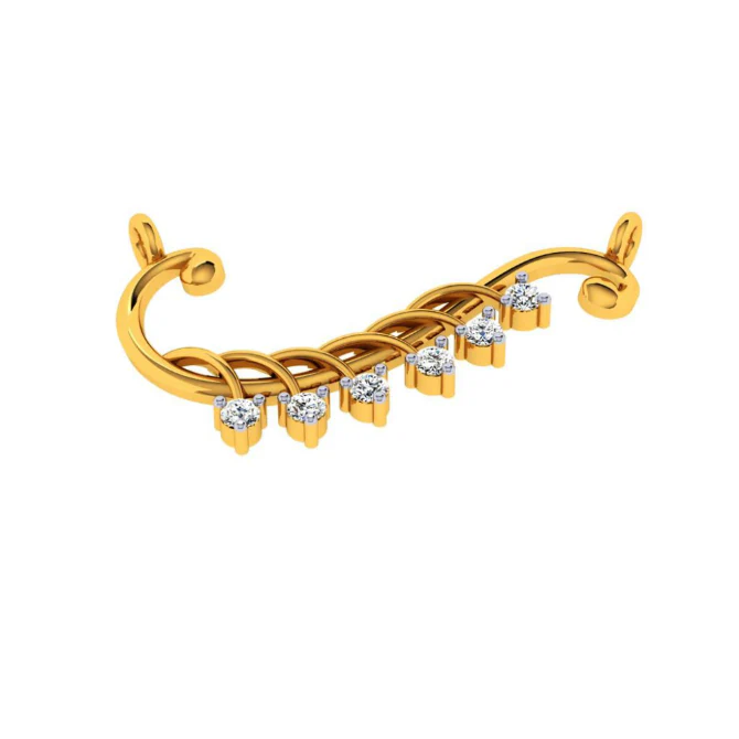 14KT (585) Yellow Gold Pendant For Women - Image 3