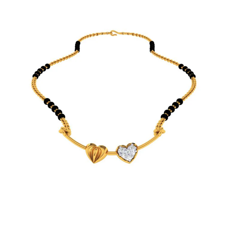 14KT (585) Yellow Gold Pendant For Women - Image 3
