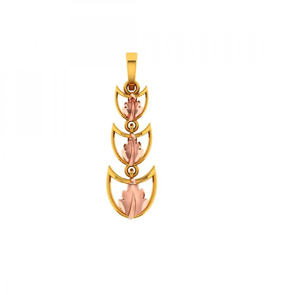 14KT (585) Yellow Gold Pendant For Women
