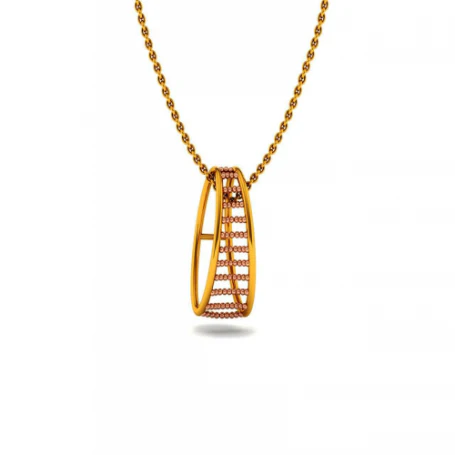 14KT (585) Yellow Gold Pendant For Women