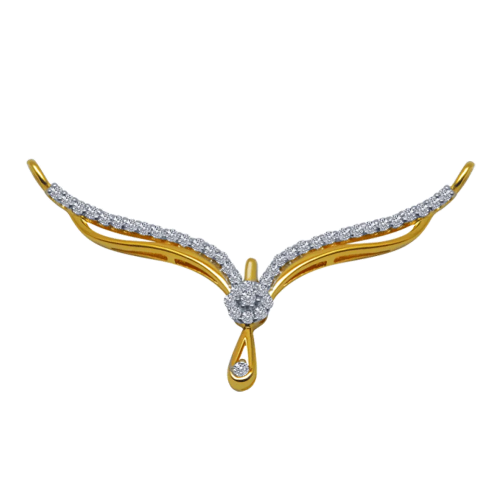 14KT (585) Yellow Gold Pendant For Women