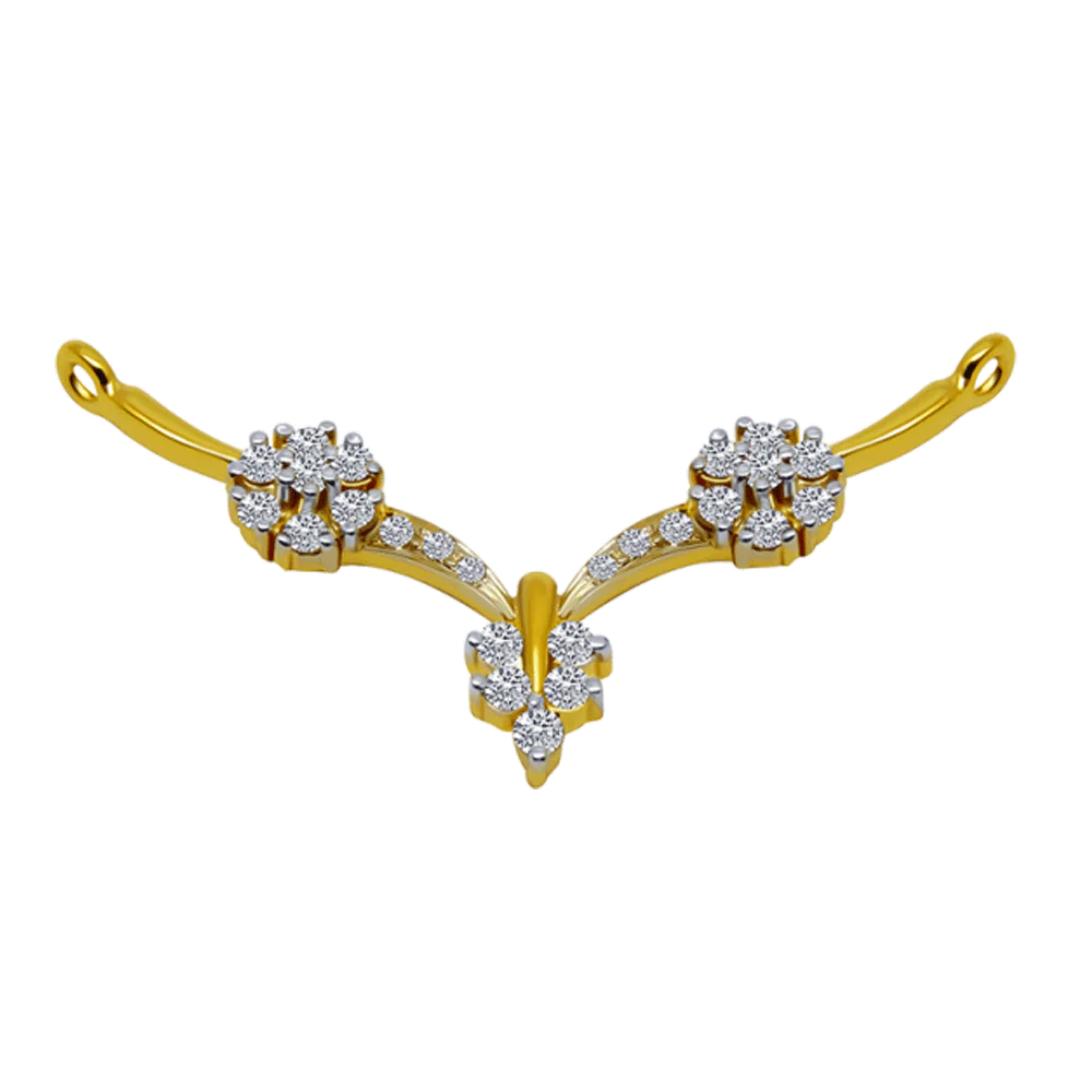 14KT (585) Yellow Gold Pendant For Women