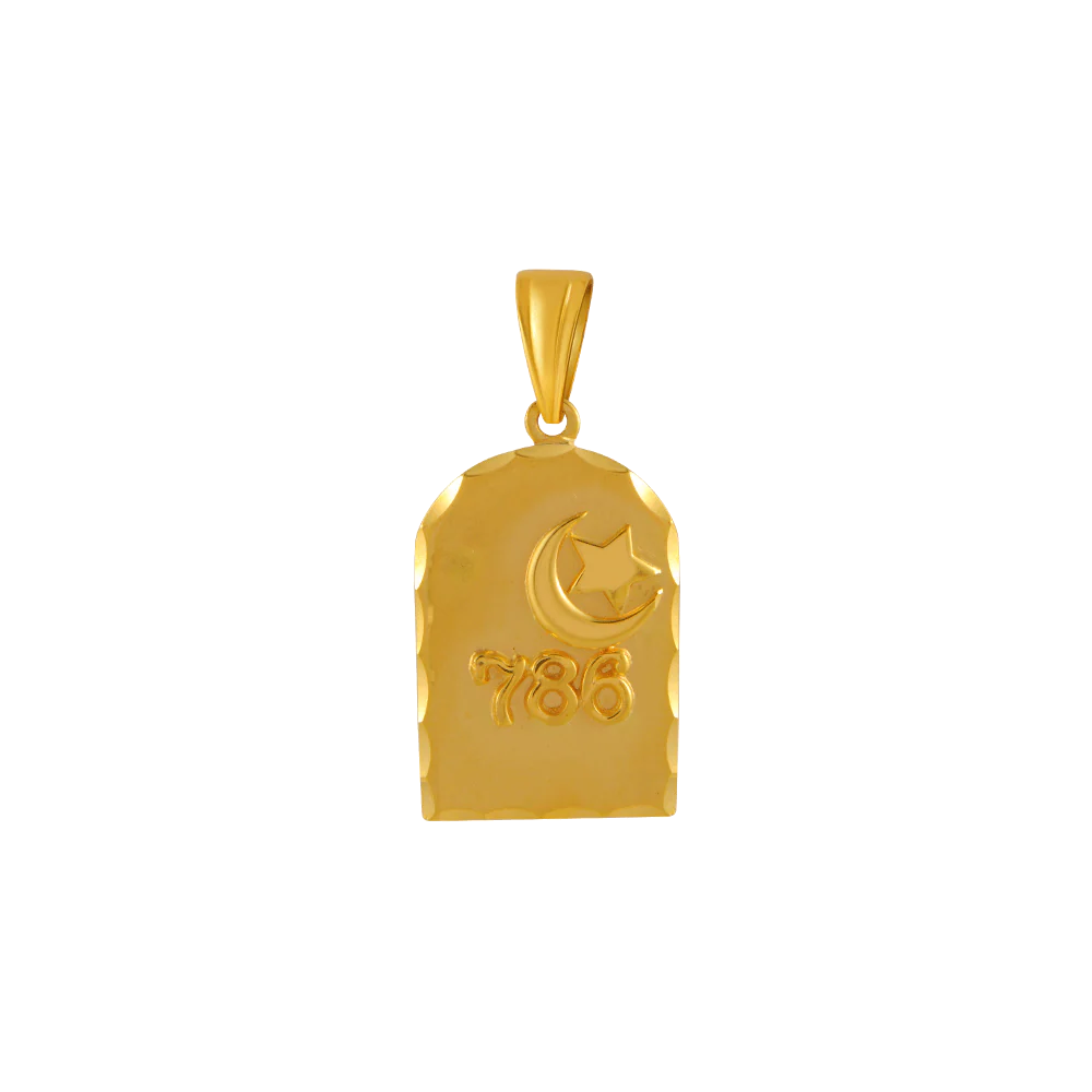 14KT (585) Yellow Gold Pendant For Women