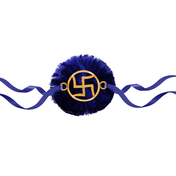 14KT (585) Yellow Gold Rakhi - Image 2