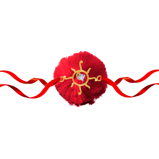 14KT (585) Yellow Gold Rakhi - Image 2