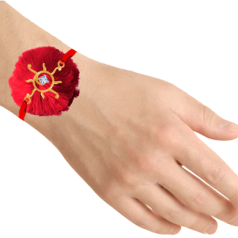 14KT (585) Yellow Gold Rakhi - Image 4
