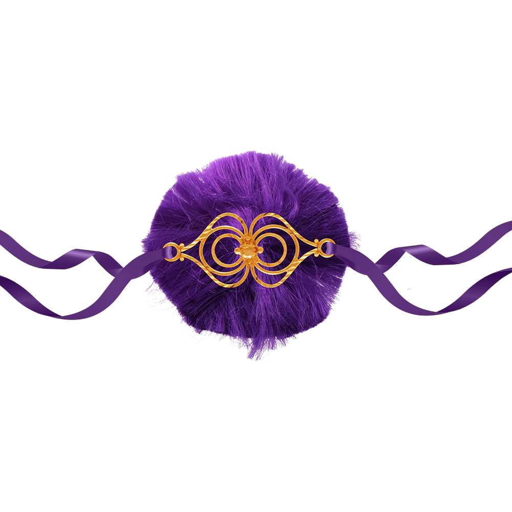 14KT (585) Yellow Gold Rakhi - Image 2
