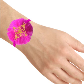14KT (585) Yellow Gold Rakhi - Image 4