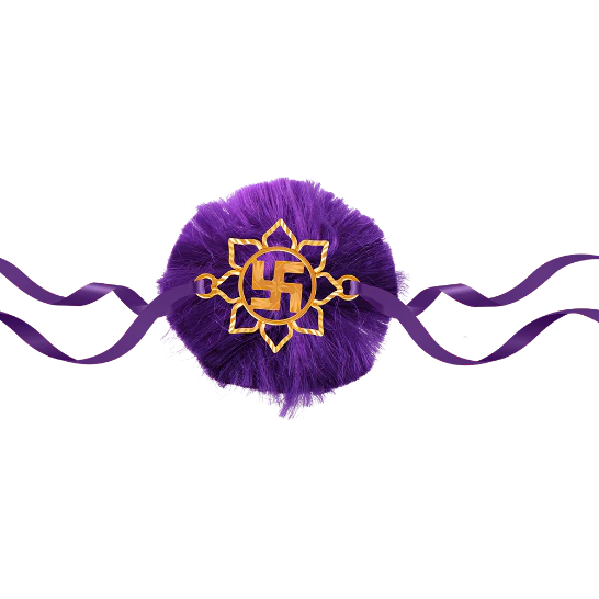14KT (585) Yellow Gold Rakhi - Image 2