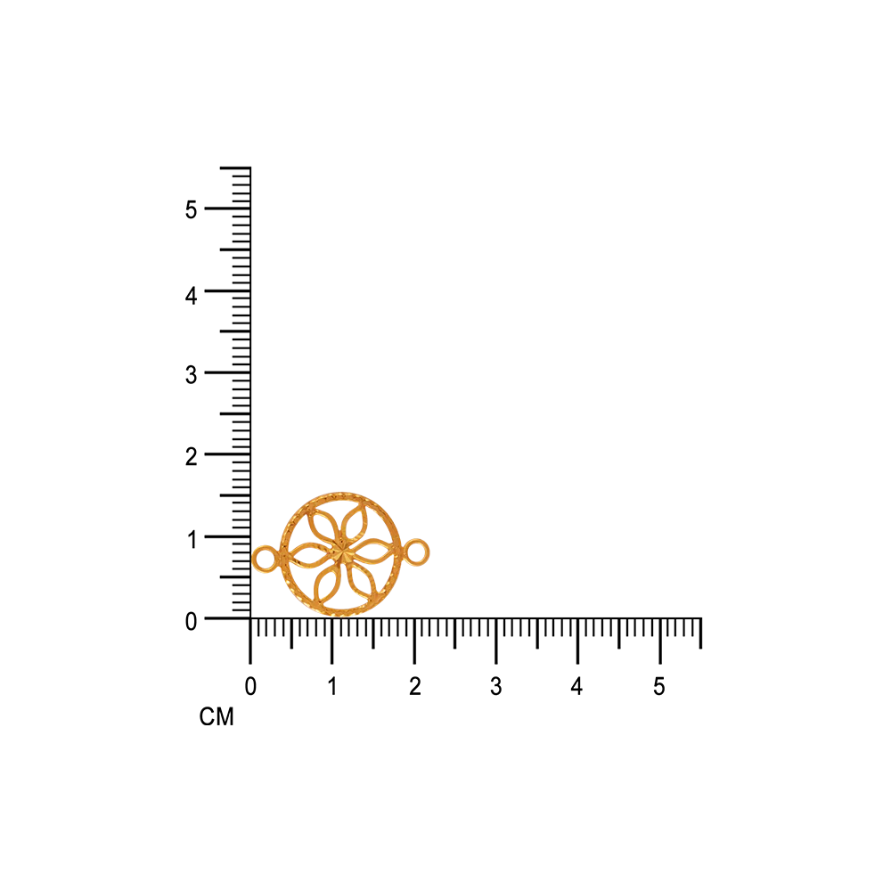 14KT (585) Yellow Gold Rakhi - Image 5