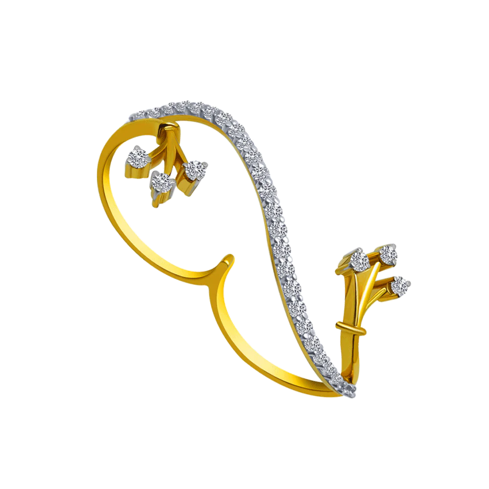 14KT (585) Yellow Gold Ring For Women