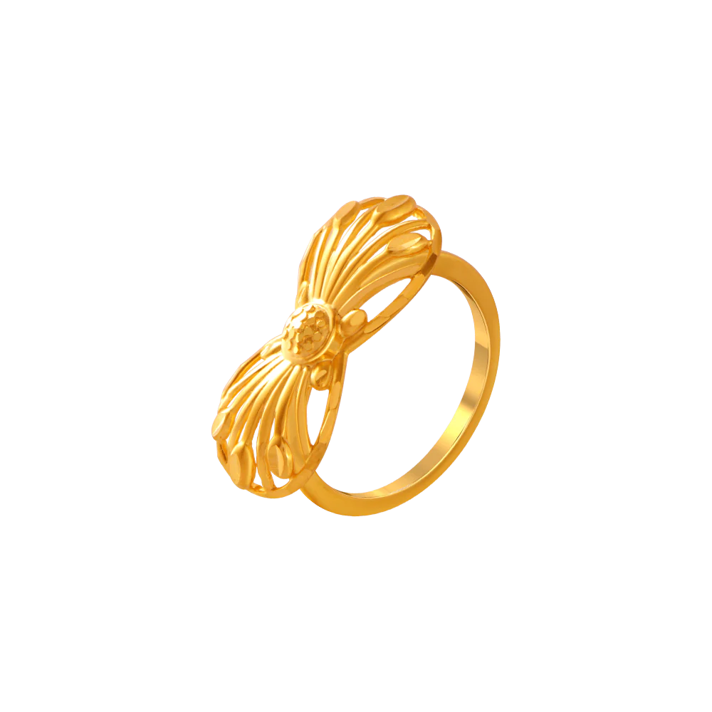 14KT (585) Yellow Gold Ring For Women
