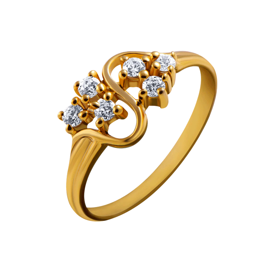 14KT (585) Yellow Gold Ring For Women