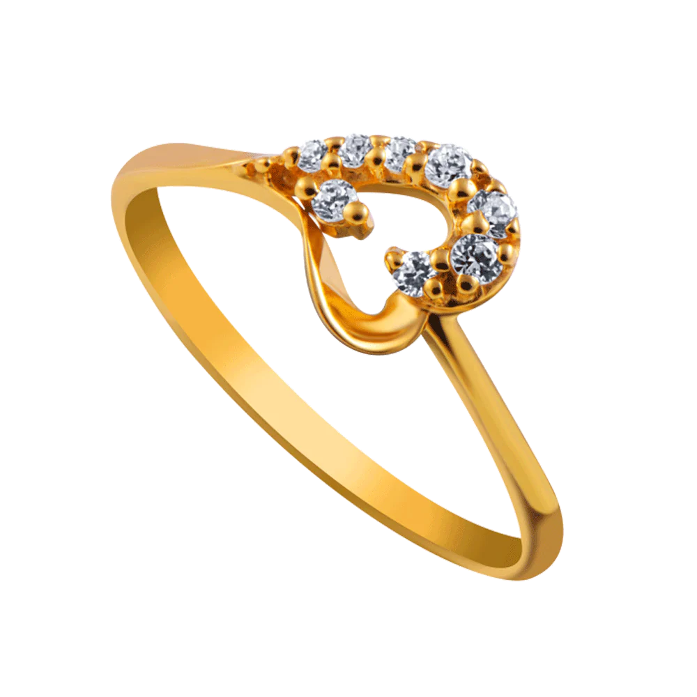 14KT (585) Yellow Gold Ring For Women