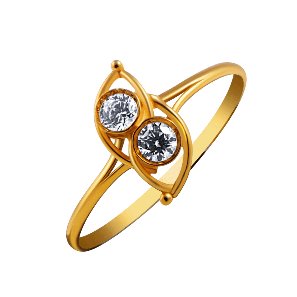 14KT (585) Yellow Gold Ring For Women