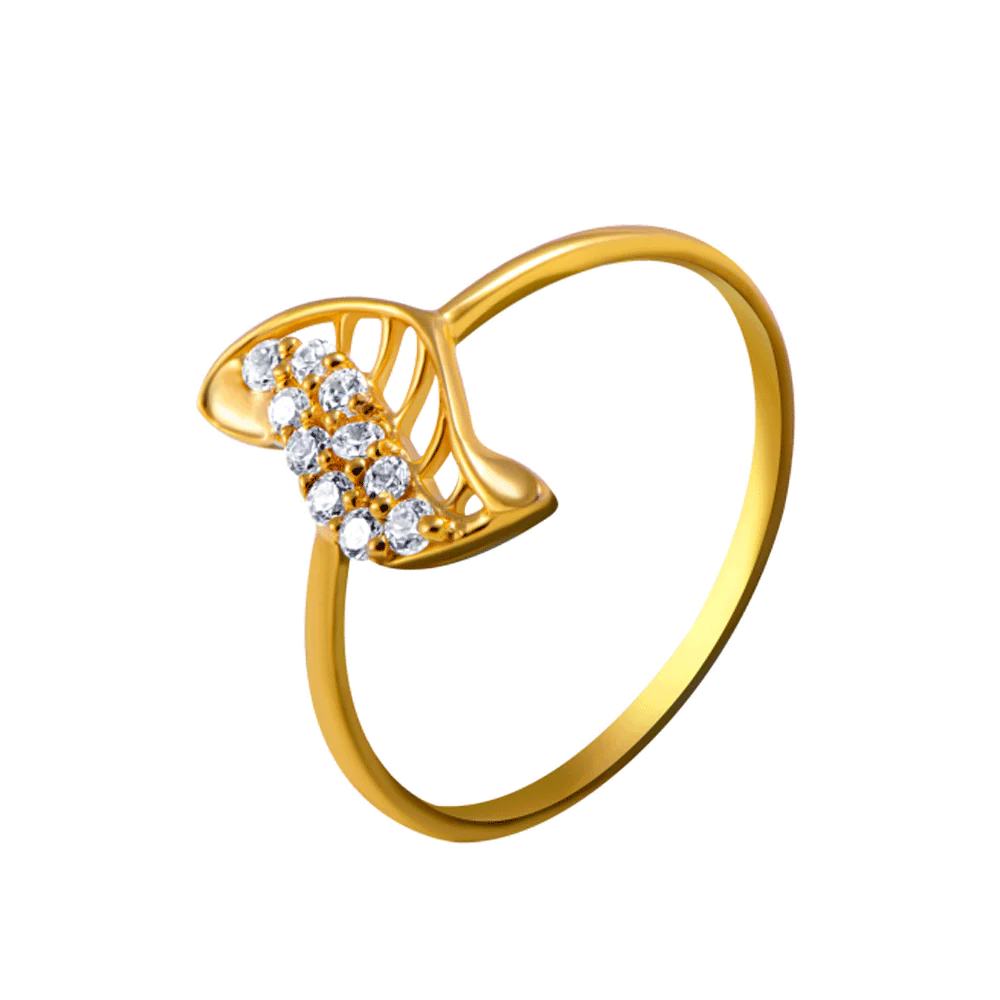 14KT (585) Yellow Gold Ring For Women