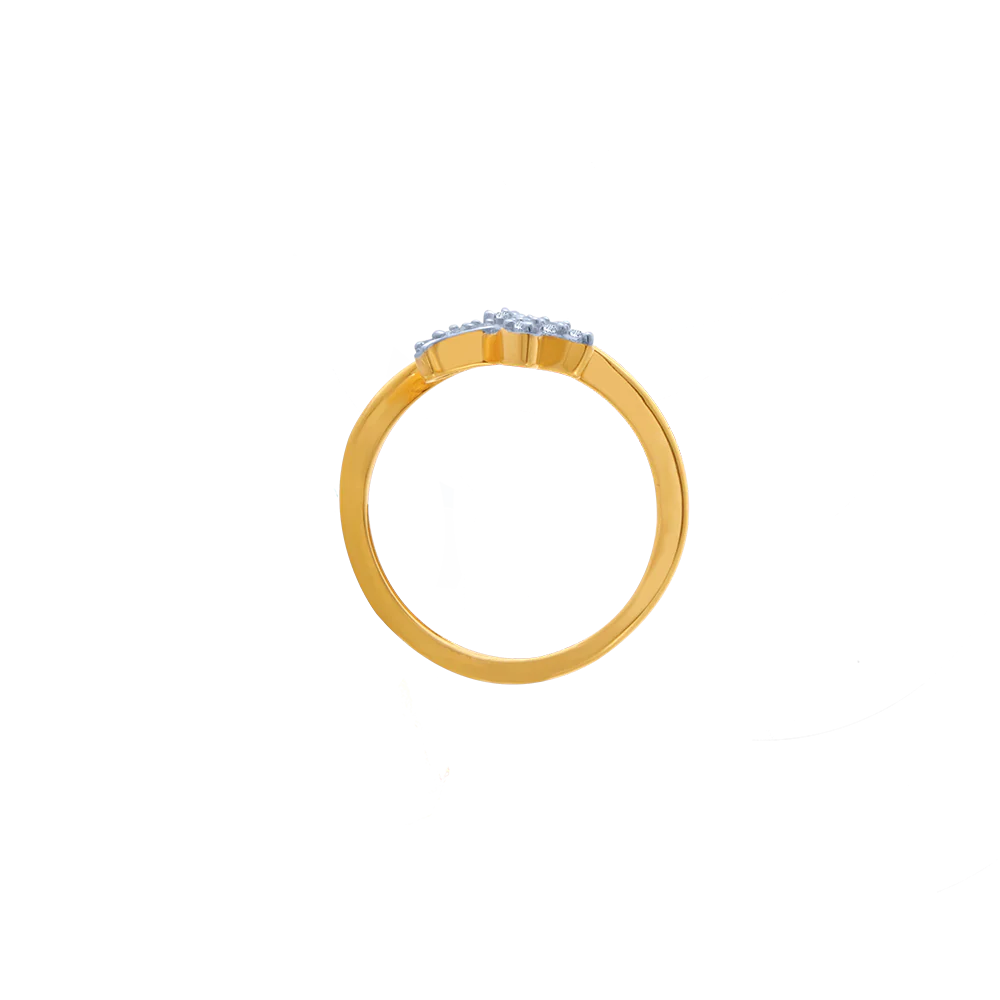 14KT (585) Yellow Gold Ring For Women - Image 3
