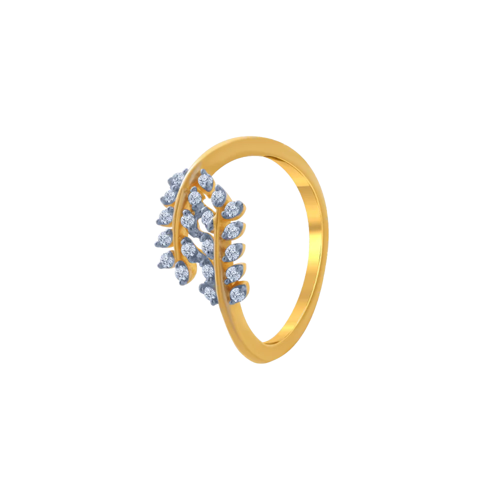 14KT (585) Yellow Gold Ring For Women - Image 2