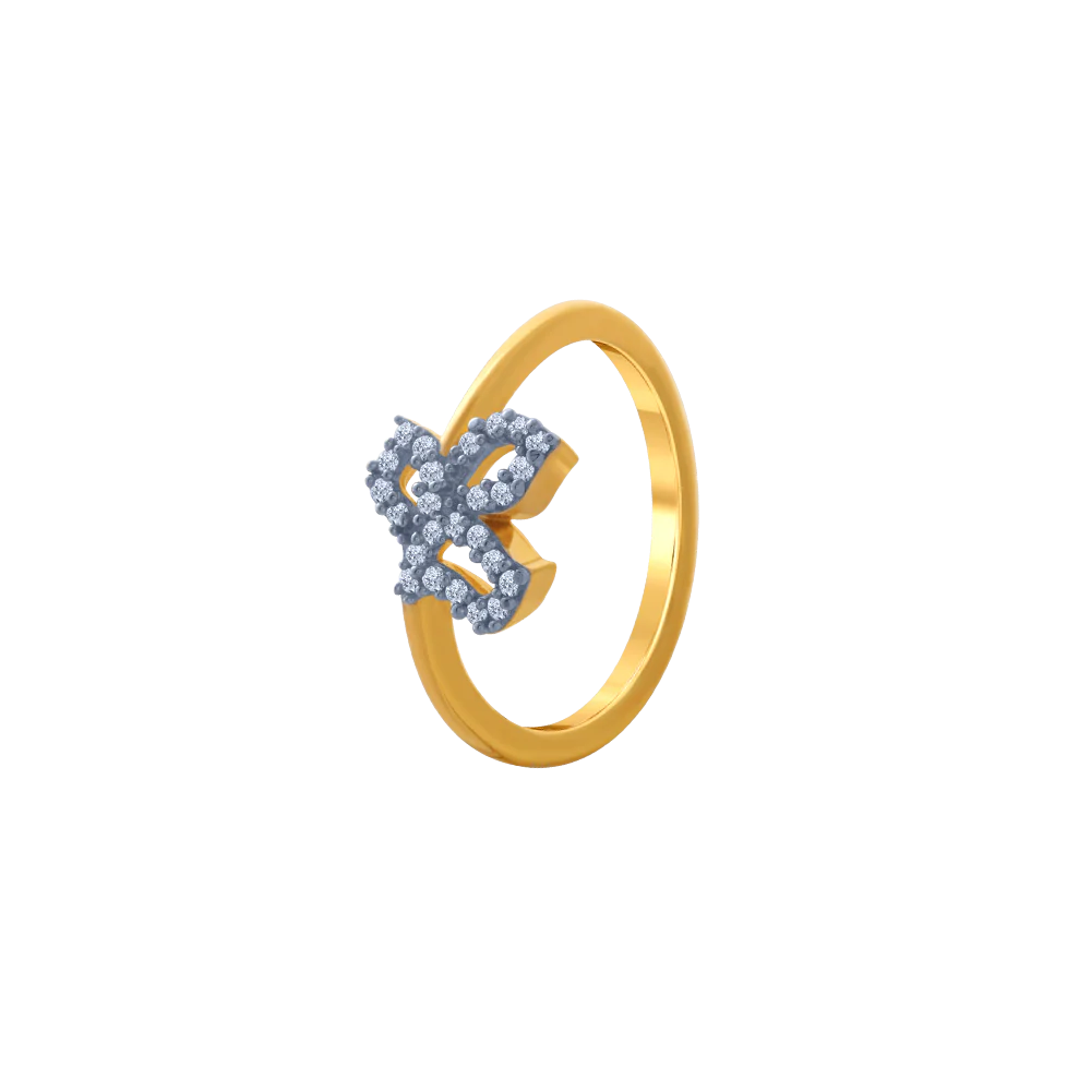 14KT (585) Yellow Gold Ring For Women - Image 2