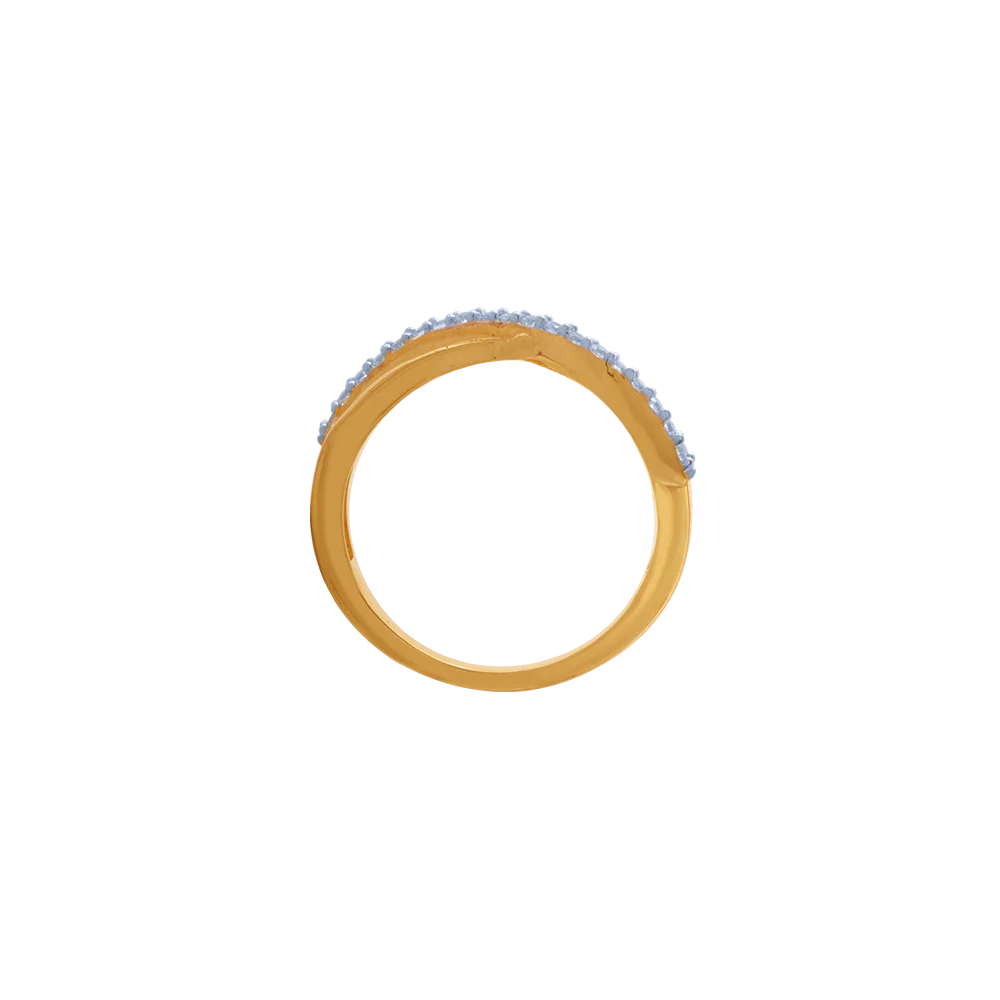 14KT (585) Yellow Gold Ring For Women - Image 3