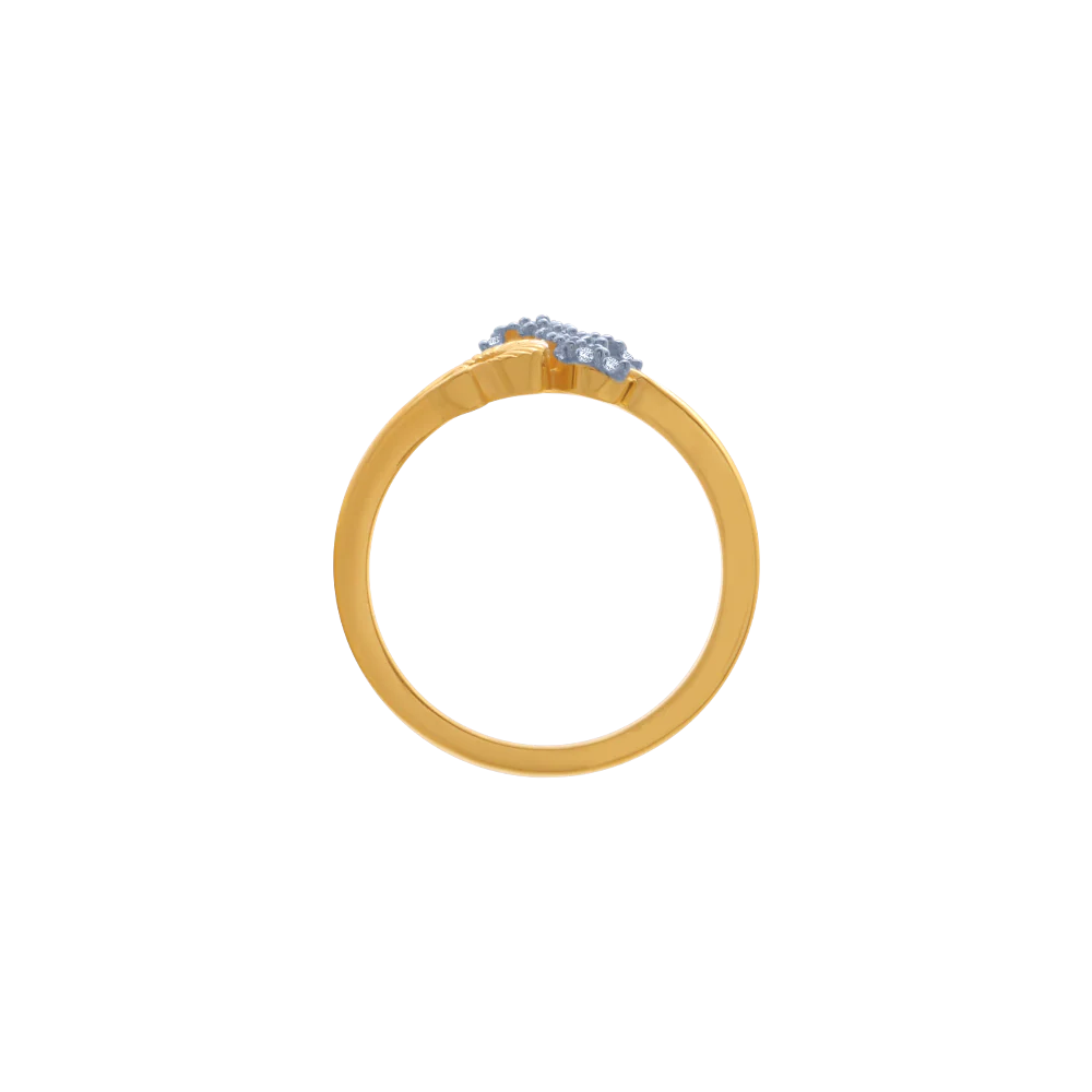 14KT (585) Yellow Gold Ring For Women - Image 3