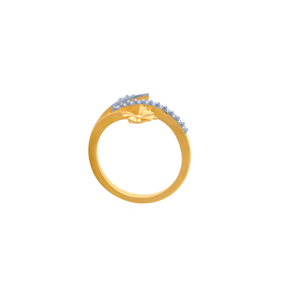 14KT (585) Yellow Gold Ring For Women - Image 3
