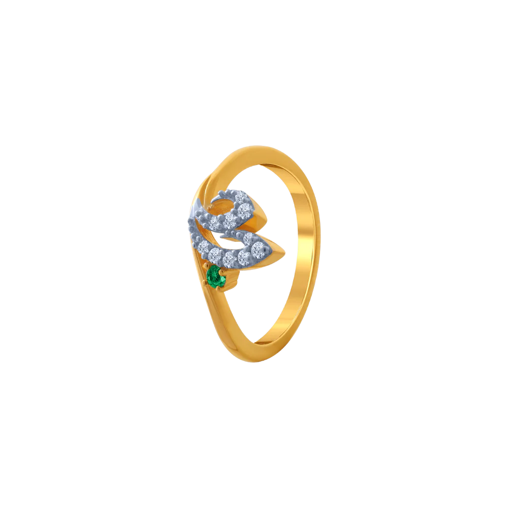 14KT (585) Yellow Gold Ring For Women - Image 2