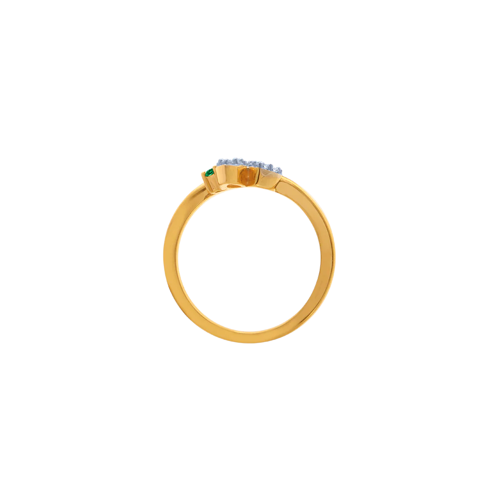 14KT (585) Yellow Gold Ring For Women - Image 3